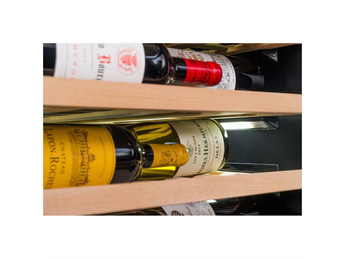 Avintage Armoire à vin AVI76PREMIUM, Encastré, 2 zones, 76 bouteilles