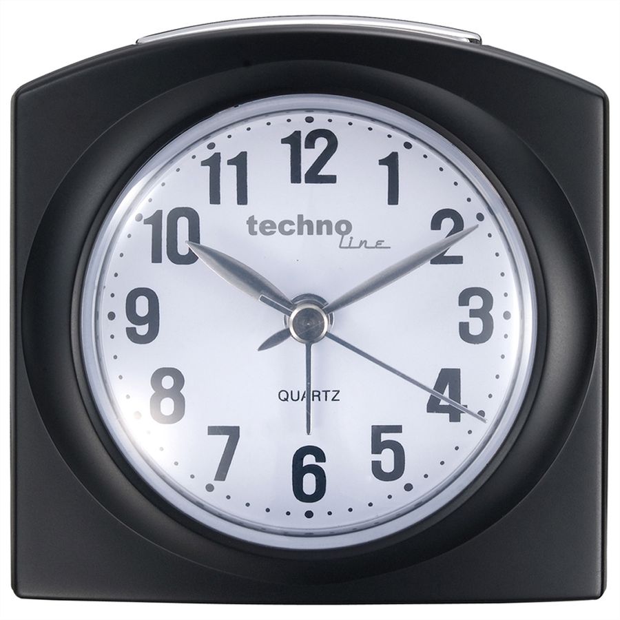 TechnoLine Wecker MODELL L, schwarz