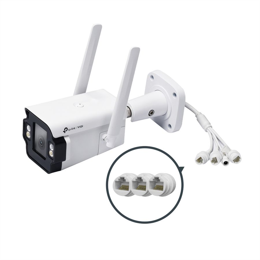 TP-Link InSight S345-4G(4mm) Bullet-Caméra 4 MP, 80.4°, IR-LED 50m, LTE