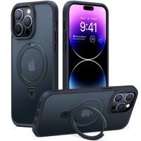 Torras UPRO Ostand Matte Case, iPhone 14 Pro Max, MagSafe, noir