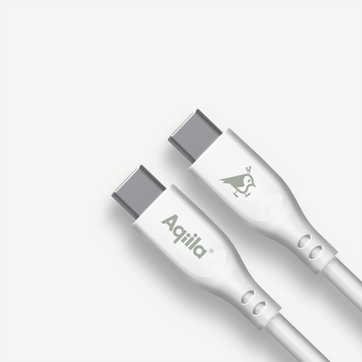 Aqiila Ladekabel Cablebird CS12, 60W Type C auf Type C 2 Meter