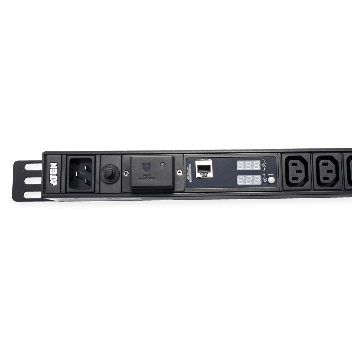 ATEN PE1224SG PDU 0U de base avec mesure et protection contre les surtensions