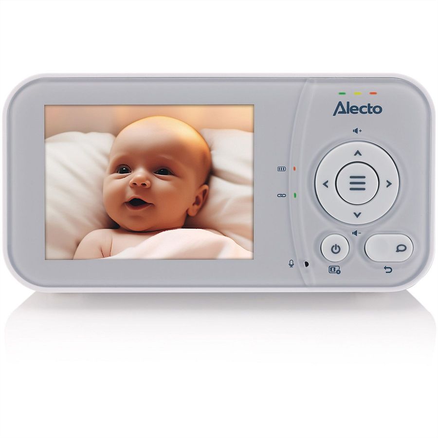 Alecto Babyphone DVM2028 7.1cm Display, avec caméra, extensible, veilleuse
