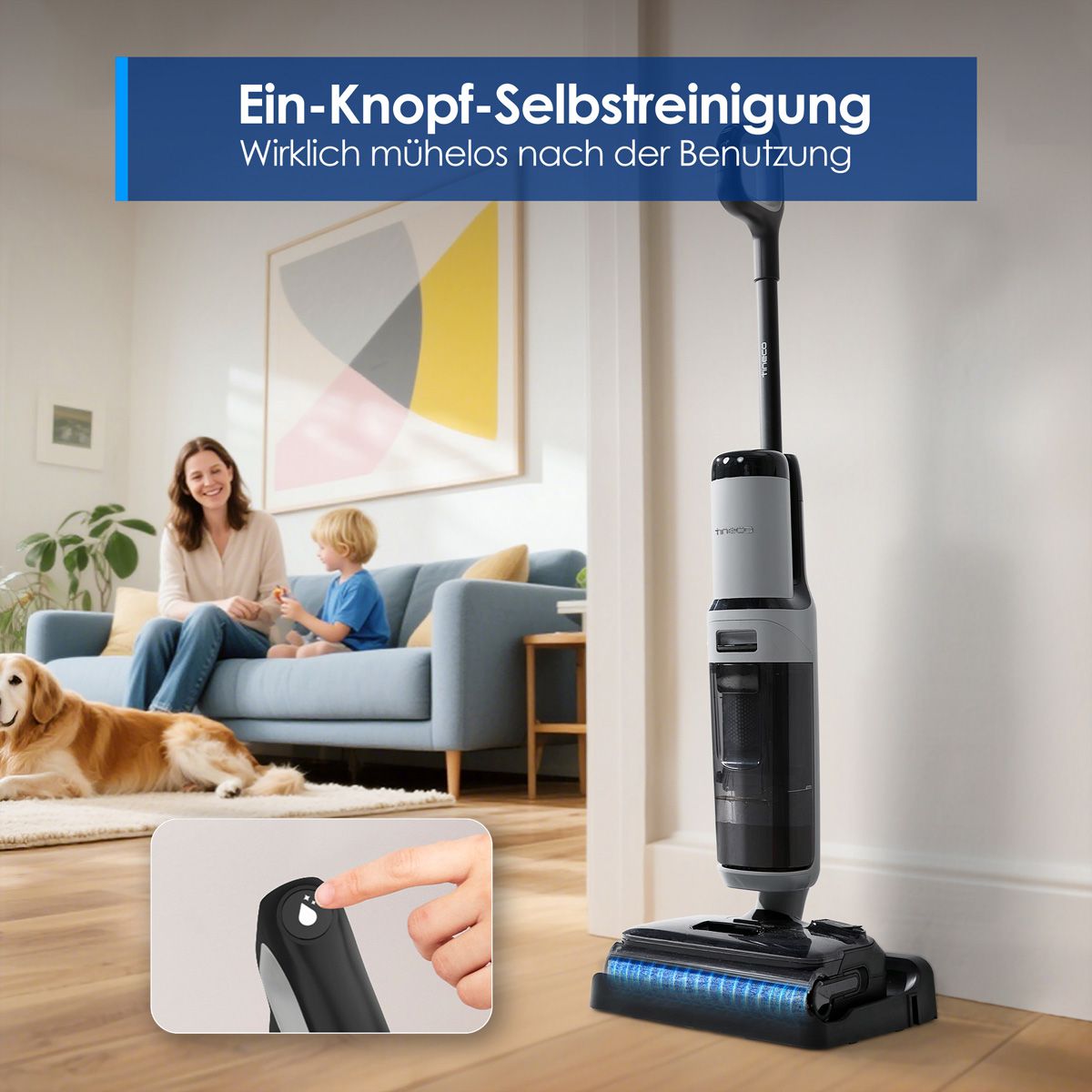 Tineco FLOOR ONE i5 Stretch Plus , Nass-Trockensauger