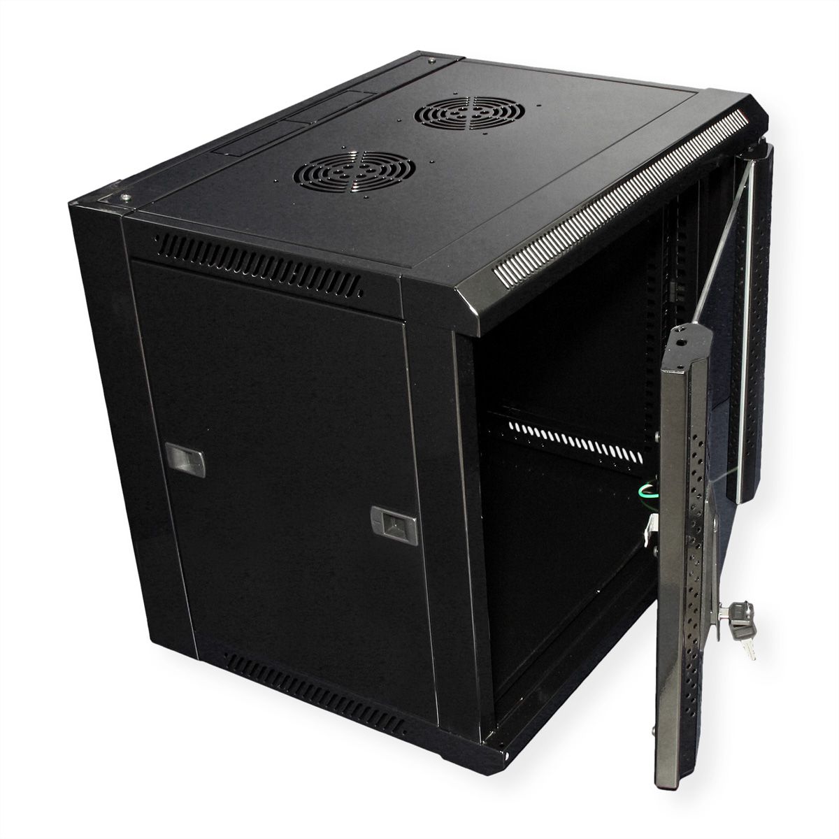 VALUE Armoire murale 9 UH (HxLxP) 500x570x450mm , noir