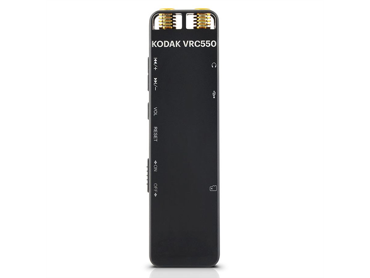 Kodak VRC550 digital voice recorder , 8GB - Black