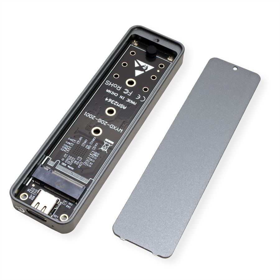 VALUE Boîtier externe SSD, M.2, NVMe - USB 3.2 Gen 2x2 type C