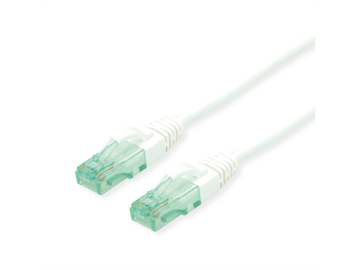 ROLINE RM Cordon UTP Cat.6A / 10 Gigabit, blanc, 7 m