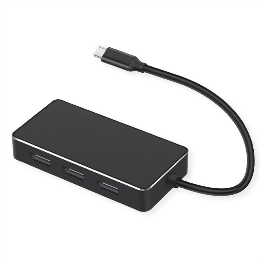 VALUE Adaptateur USB type C - 3x DP, Multi-Stream 4K
