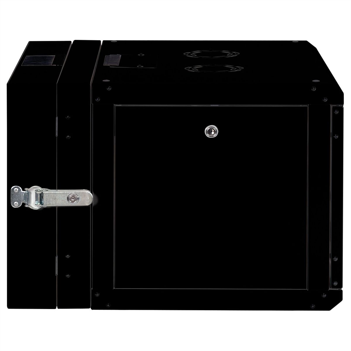 ROLINE 19" Boîtier mural Pro 7U, 600x600 LxP pivotant en 2 parties noir