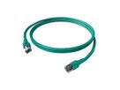 EasyLan FlexBoot Patchkabel Cat.6A, S/FTP, türkis, 10 m