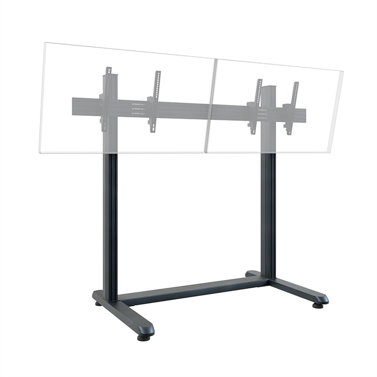 Hagor système de support mobile CPS Floorstand 2x 55-65, noir