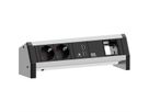 BACHMANN DESK 2x contact de protection 1x USB Charger 1x ABD, Chargeur USB 60W 0,2m GST18, 0 m