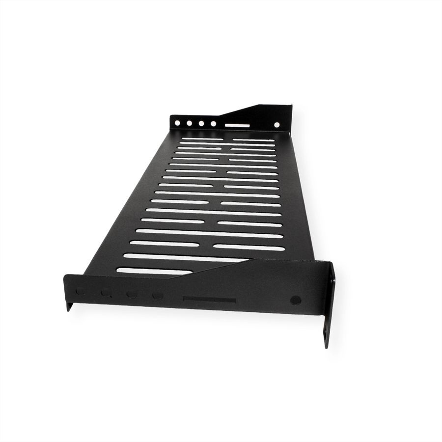 VALUE Etagère 19", 485 x 150mm, max. 10 kg, noir