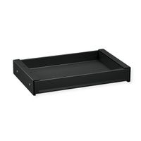 VALUE Tiroir sous bureau ultra-mince, taille moyenne, noir