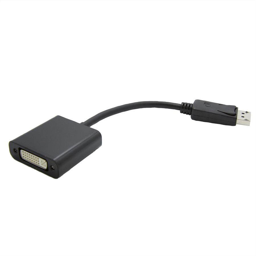 VALUE DisplayPort-DVI Adapter, DP Stecker-DVI Buchse, 0,15 m