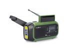 Nedis Notfallradio DAB+/FM  Grün/Schwarz, Solar Powered