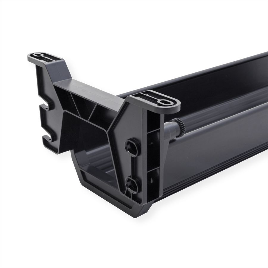 ROLINE Easy2Open Kabelkanal, Untertischmontage, schwarz, 44,9 cm