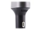 T'nB 1 USB-A QC and 1 USB-C PD, car charger 83W - Schwarz