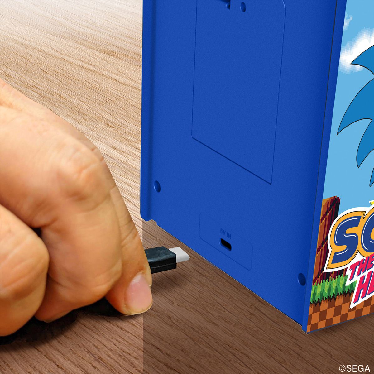 My Arcade Sonic the Hedgehog Mighty Player, Mini-Arcade, 4 Spiele, 3.5" Display