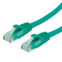 VALUE Patchkabel Cat.6A (Class EA) UTP, grün, 0,3 m