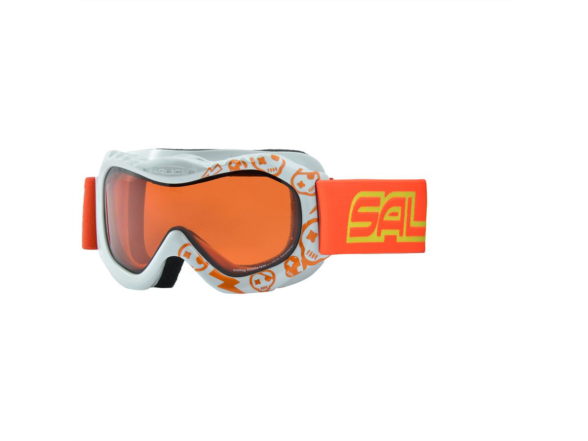 Salice Occhiali Junior Skibrille, White-Red / Da Orange