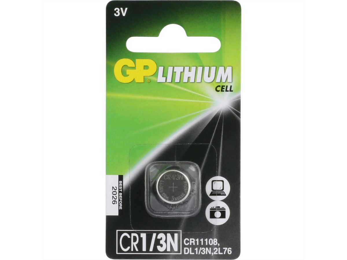 GP Batteries Lithium CR1/3N 1er Blister