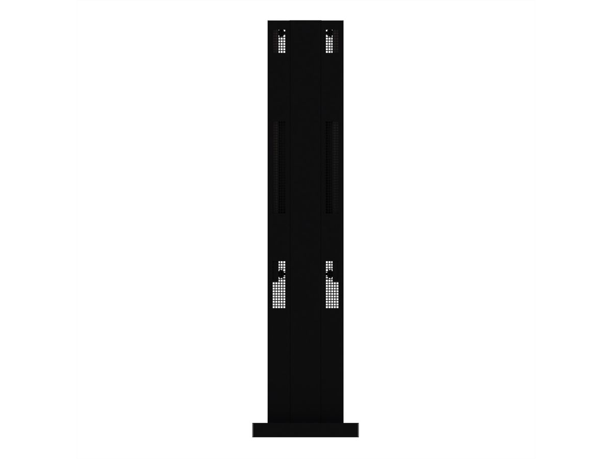 Hagor Outdoorstele ScreenOut Pro OH55, Back-To-Back, schwarz