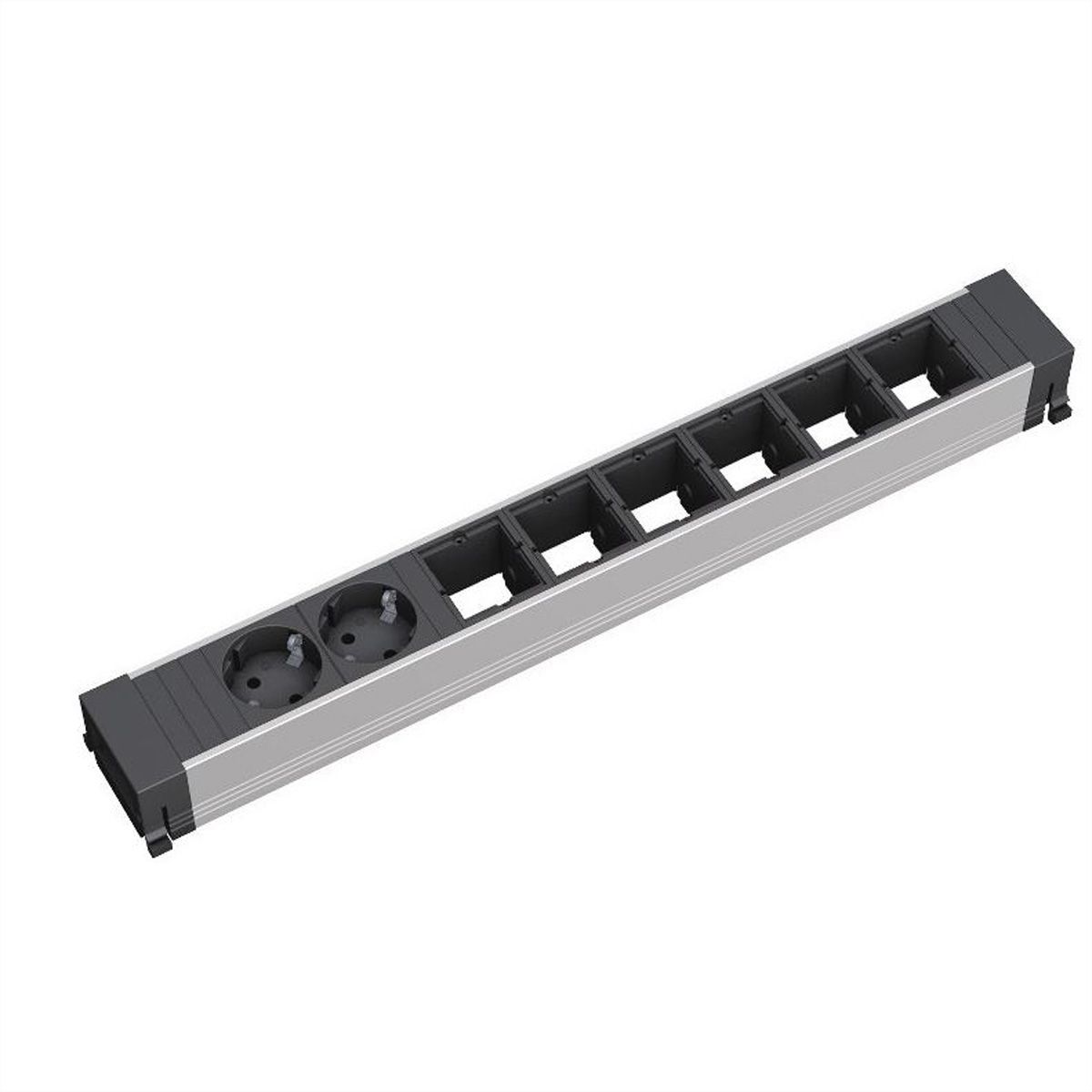 BACHMANN CONFERENCE TOP FRAME X-Large Einsatz 2x Schutzkontakt 6x ABD