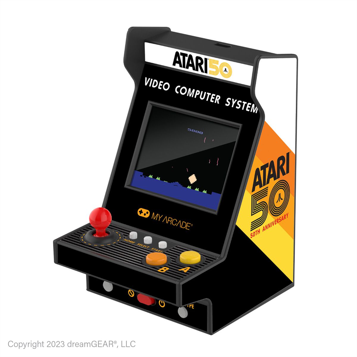 My Arcade Atari Nano Player Pro, Mini-Arcade, 75 Spiele, 2.4" Display
