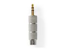 Nedis Stereo-Audio-Adapter 3.5mm ST zu 6.35mm BU
