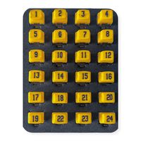 SOFTING Port Identifier Set (#1 - #24) , 24x RJ45