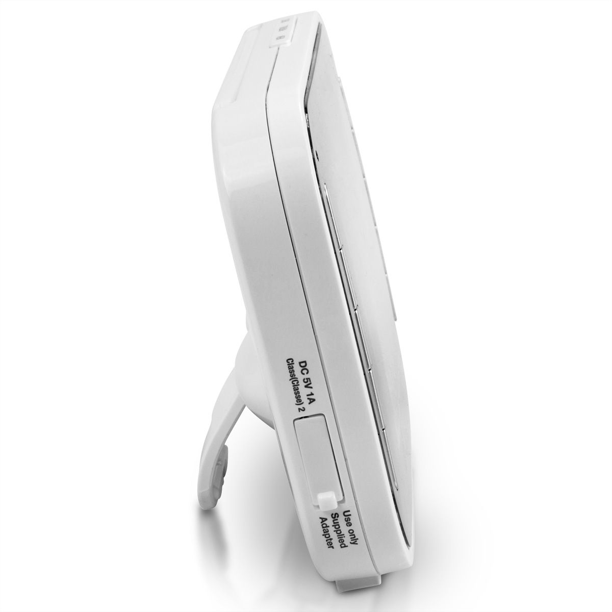 Alecto Babyphone DVM-200 Blanc-gris, écran 4.3 pouces , blanc, batterie, DECT, 50m/300m