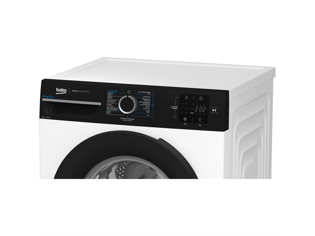**DEMO**Beko Waschmaschine WM229, 9kg, A, weiss