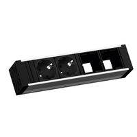 BACHMANN VENID 2x contact de protection, 2x ABD, noir