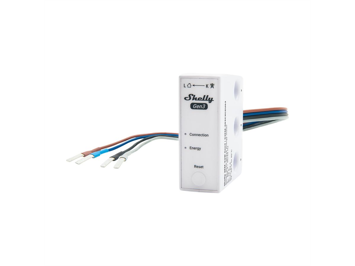 Shelly Mesureur d'énergie 3EM-63W Gen3