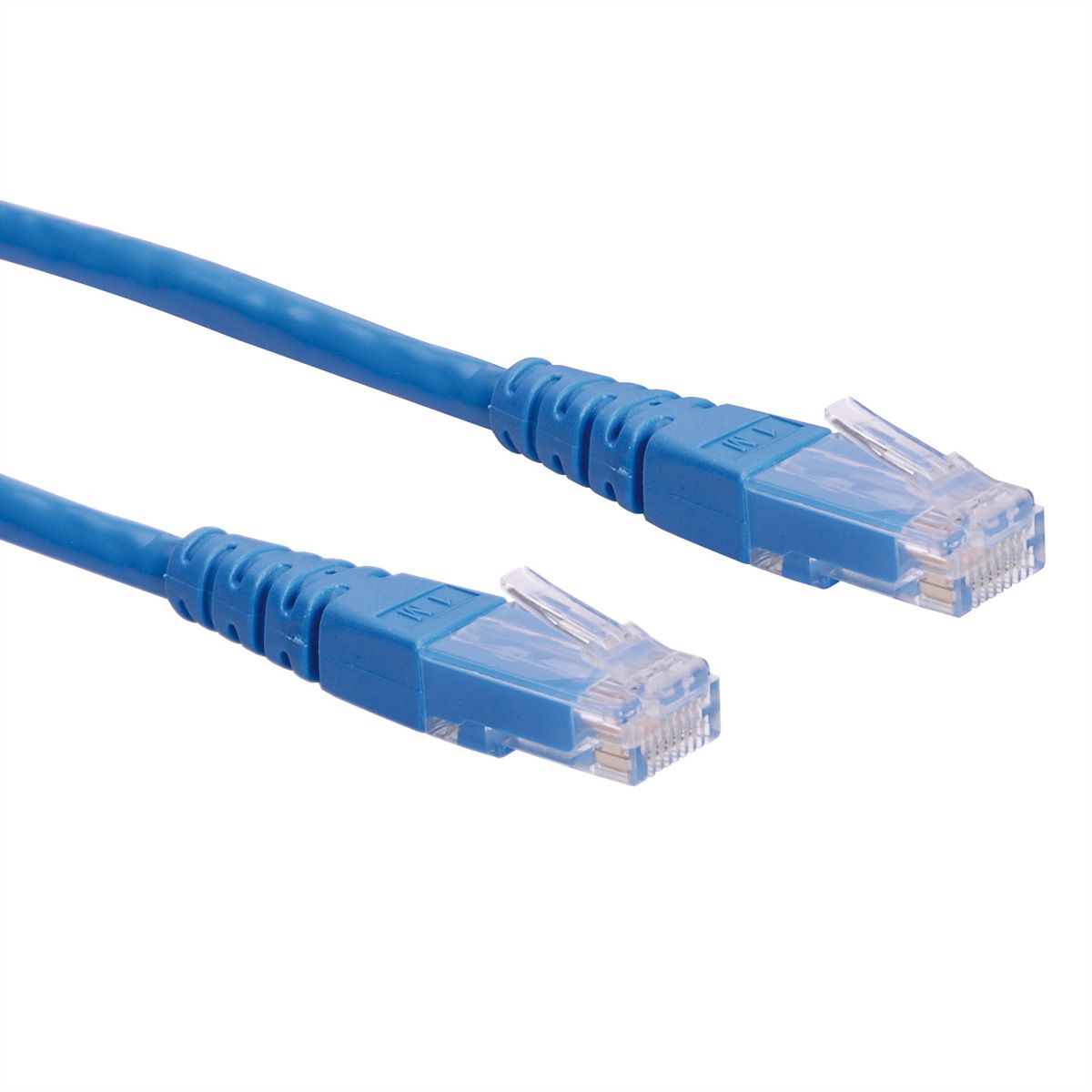 Cordon ROLINE Cat.6 (Classe E) UTP, bleu, 0,3 m