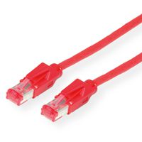 Cordon DRAKA Cat.6 (Classe E) HP-FTP, UC400, LSOH, rouge, 0,5 m