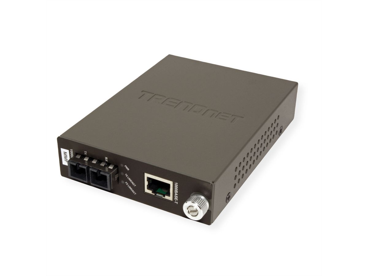 Trendnet TFC-1000MSC Convertisseur FO SC 1000Base-T - 1000Base-SX