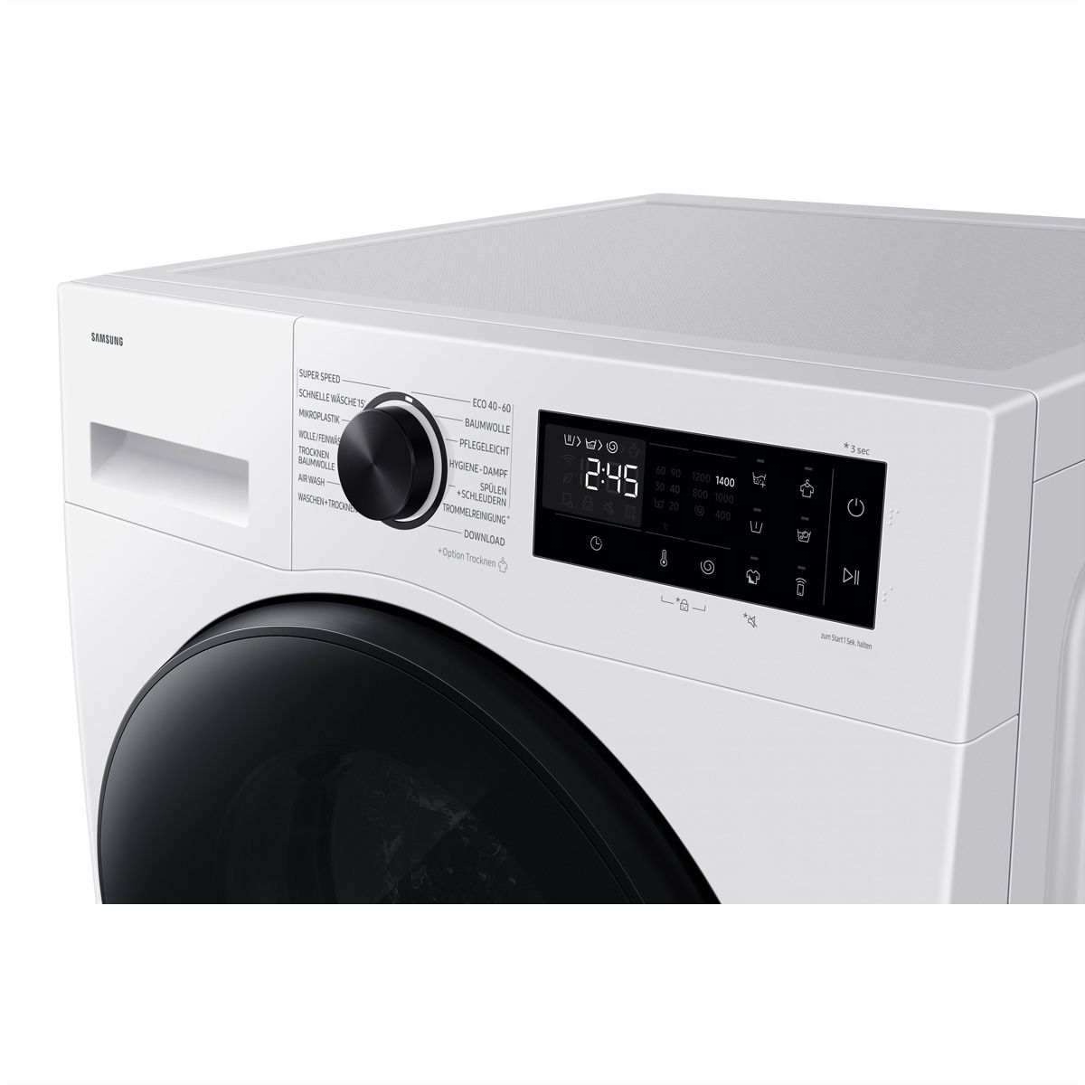 Samsung Waschtrockner WD5000H, 9+6k WD90HG5U34BEWS, Weiss, D/A-30%, AI