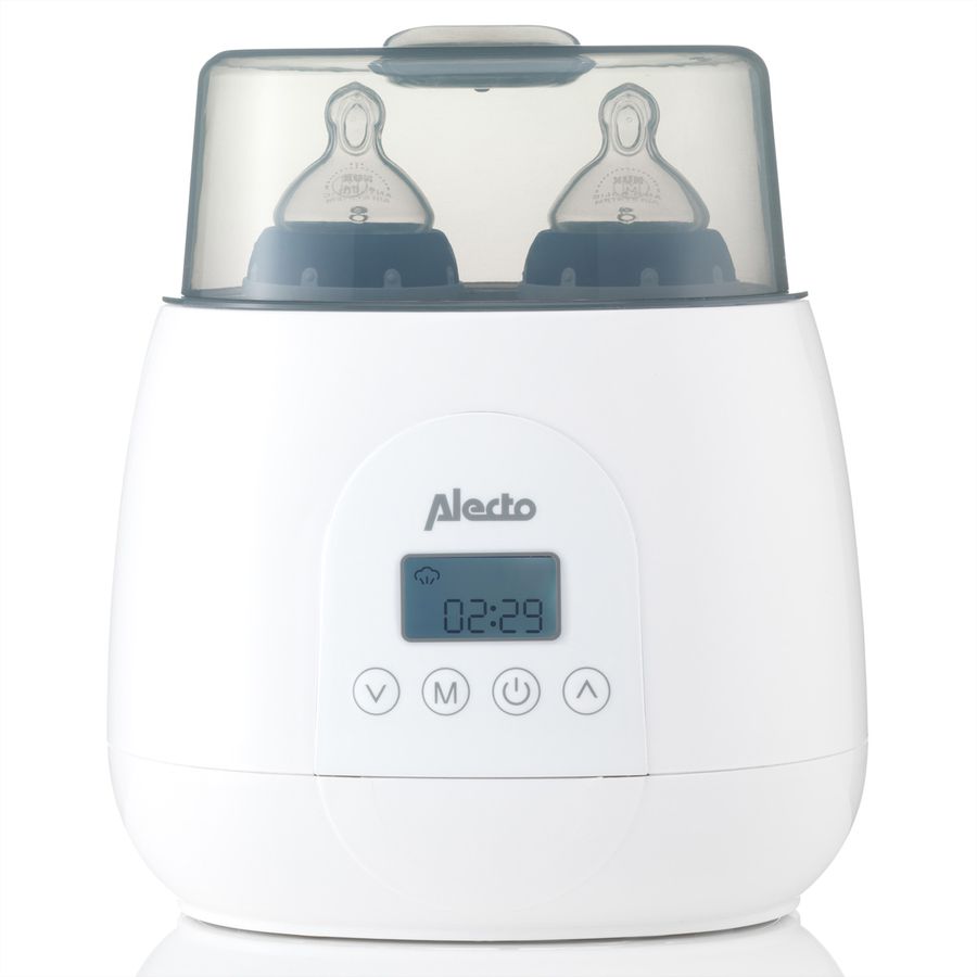 Alecto Chauffe-biberon duo BW-700TWIN numérique, pour chauffer et appliquer