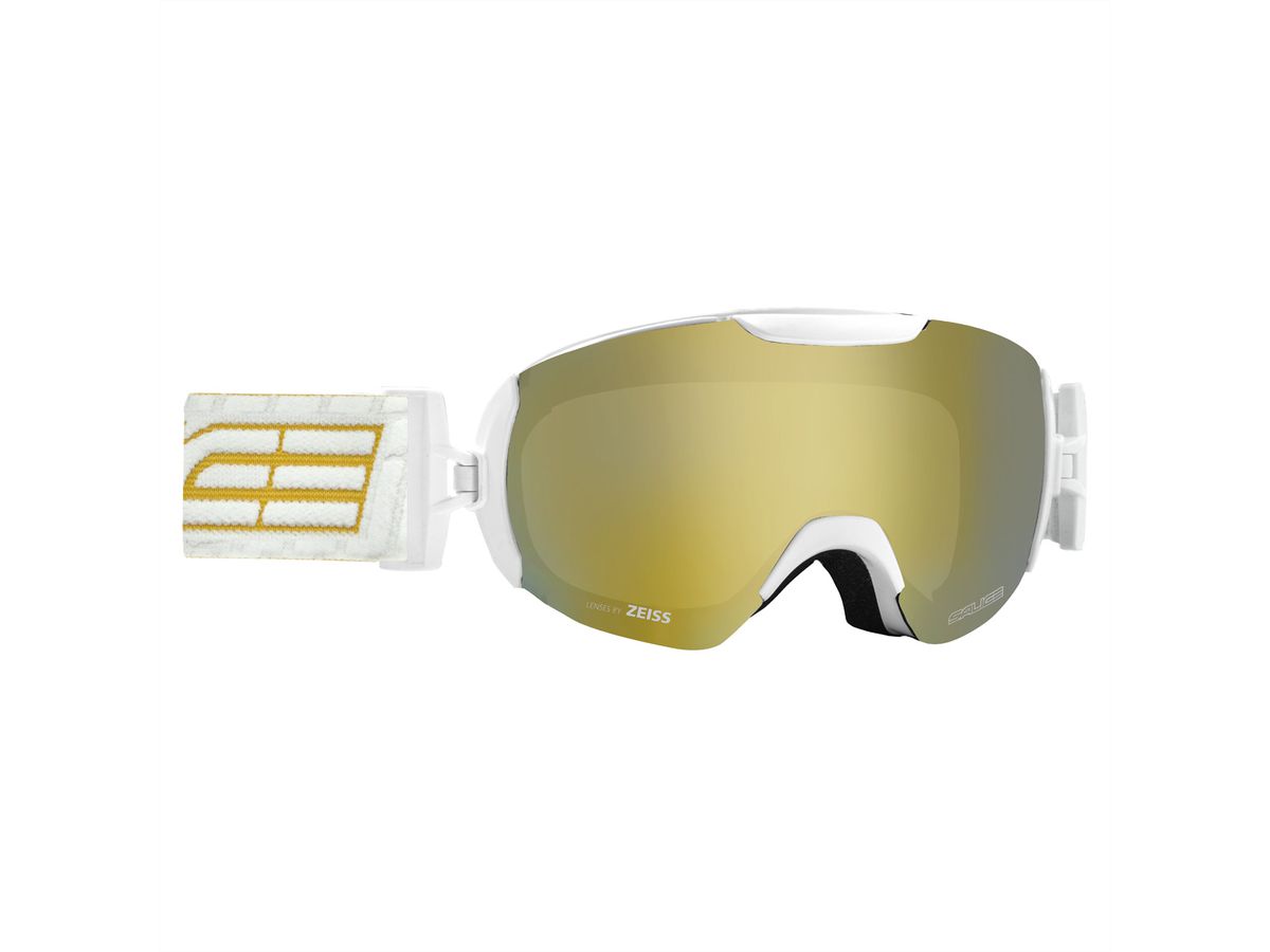 Salice Occhiali Lunettes de ski 604DARWF, White-Gold / Darw Gold