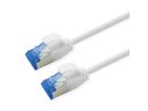 ROLINE Cordon Cat.6A (Classe EA) S/FTP (PiMF), LSOH, PoE , blanc, 10 m