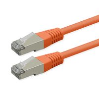 ROLINE Patchkabel Cat.6 (Class E), PoE, S/FTP (PiMF), orange, 5 m