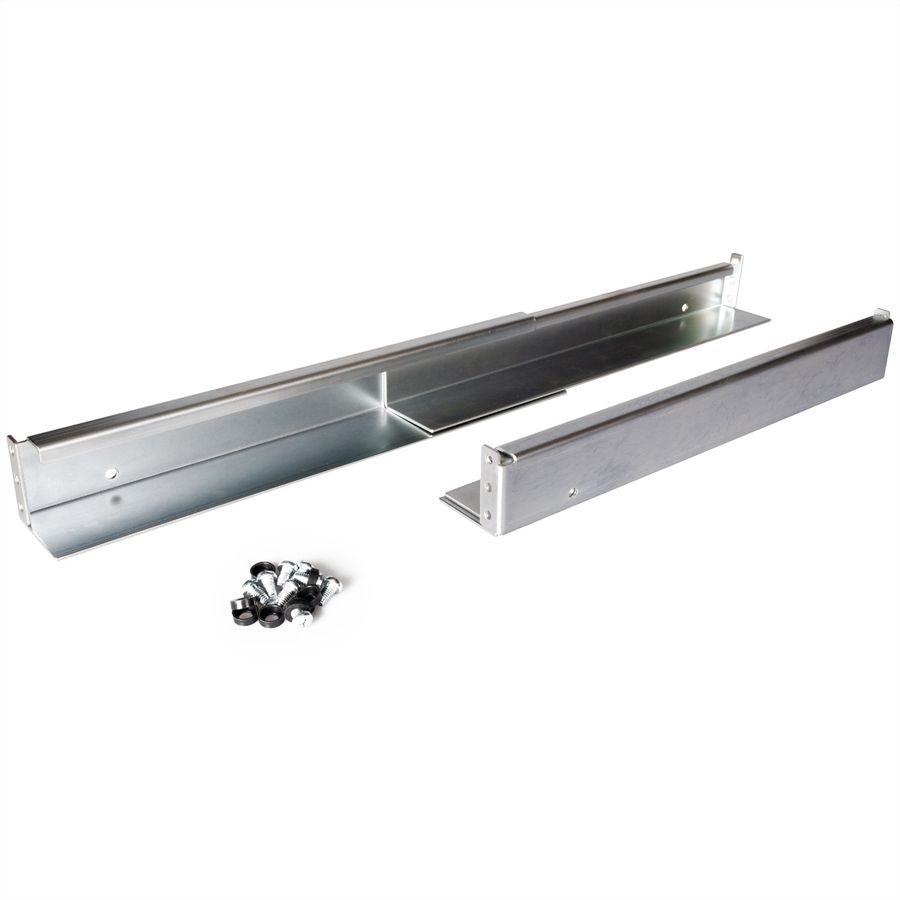 ROLINE Gleitschienen Set tiefenvariabel, 350 bis 600mm inkl Befestigungsmaterial
