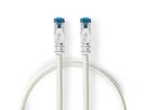 Nedis Patchkabel Cat.6A S/FTP, weiss, 10m
