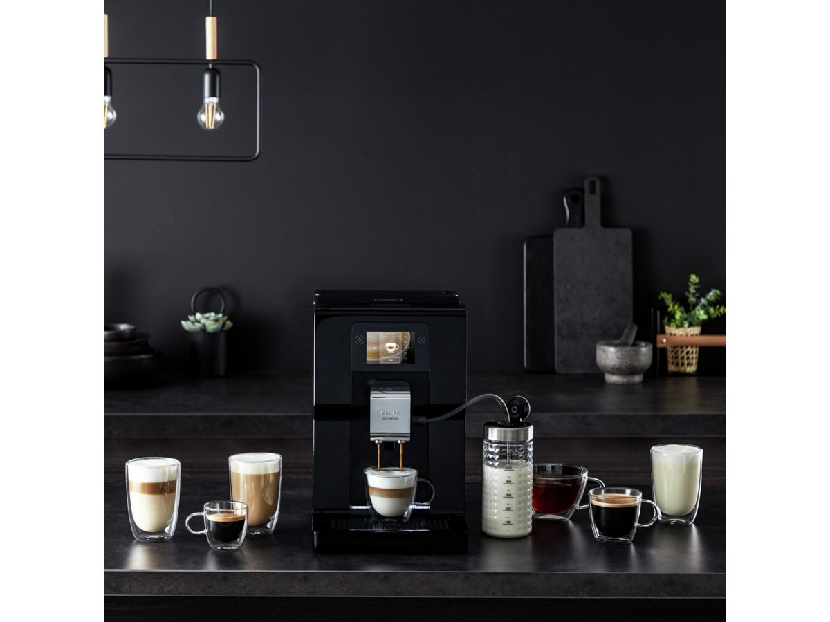 Krups machine à café automatique EA87310, Intuition Preference (réservoir à lait inclus)