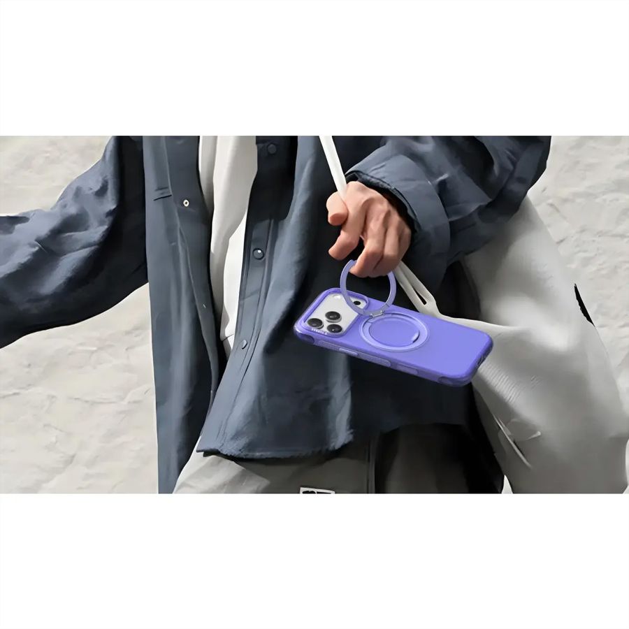 Torras Ostand O3 Air Case, iPhone 17 Pro, violet