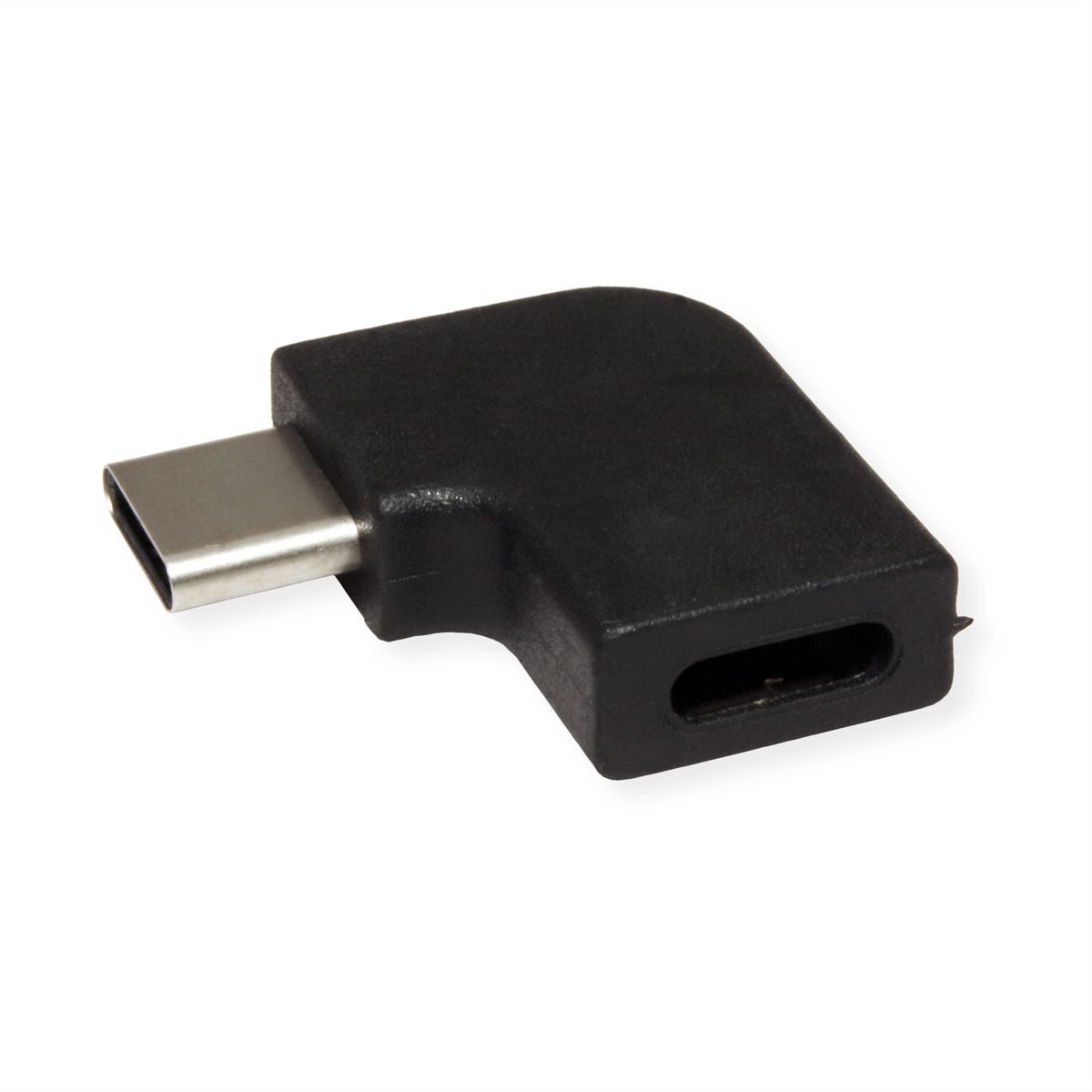 VALUE Adaptateur USB 3.2 Gen 2, USB type C - C, M/F, 90°, noir