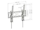 Hagor support mural BL Tilt 400, noir